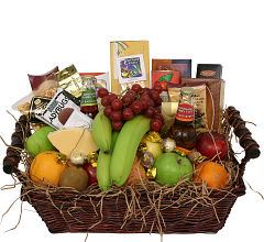 Christmas Fruit & Gourmet Gift Baskets | Same-Day Flower Delivery