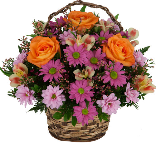 Garden Fresh Basket #AN38AA • Canada Flowers