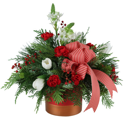 Good Tidings #CH83AA · Christmas Flower Arrangements · Canada Flowers.ca