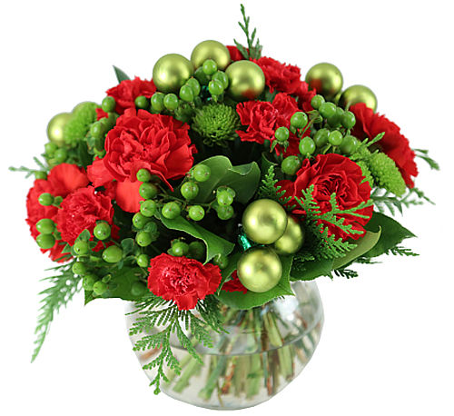 Mr. Grinch! #CH98AA · Christmas Flower Arrangements · Canada Flowers.ca