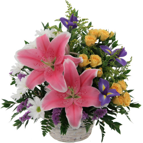 Easter Flower Basket