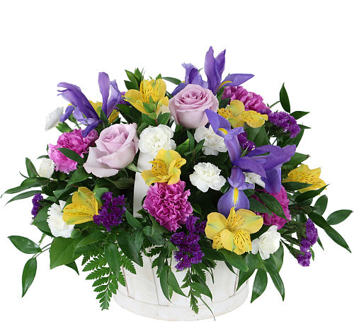 Spring Flower Basket