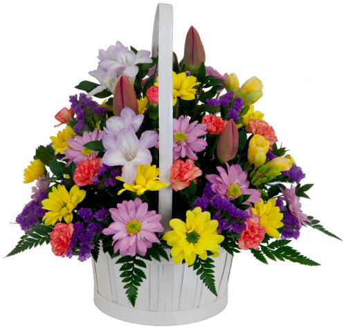 Spring Valley Basket #ES33AA • Canada Flowers