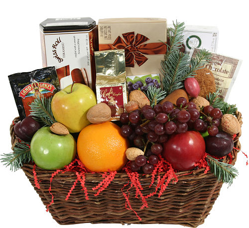 Christmas Fruit & Gourmet Gift Baskets · Fruit and Gourmet ...