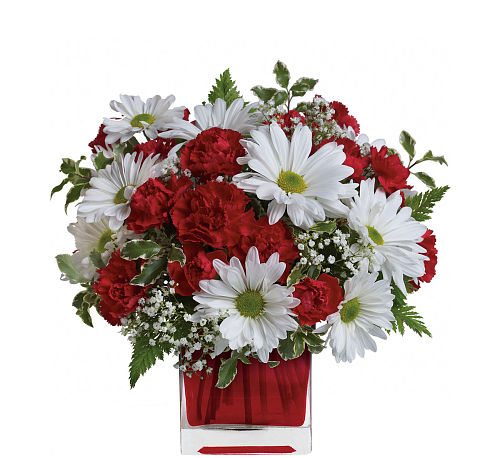 Red and White Delight Bouquet