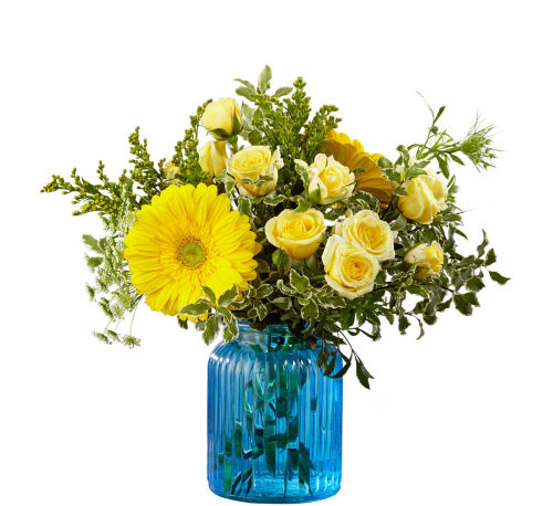 FTD® Something Blue Bouquet #BU15FA · FTD® Budget Flowers ...