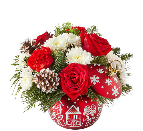 FTD Christmas Village Bouquet