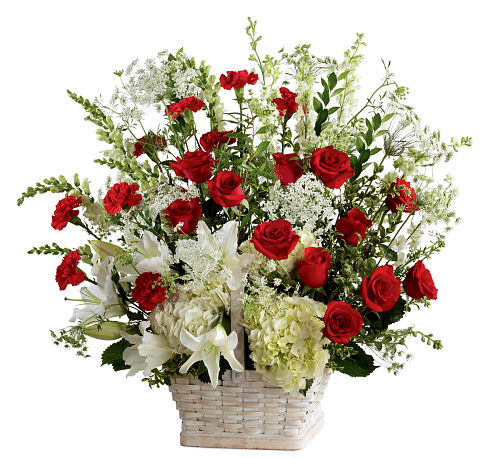 FTD® Funeral Flowers · FTD In Loving Memory Arrangement # ...