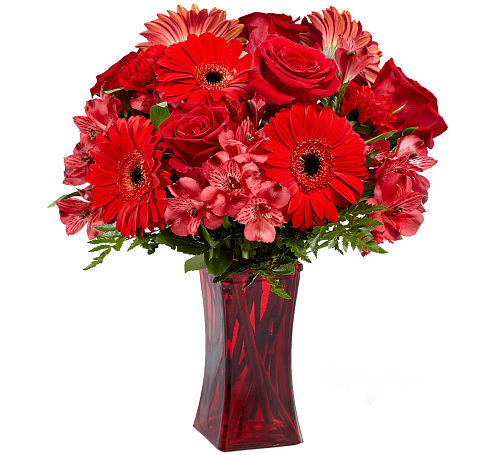 The FTD® Red Reveal Bouquet