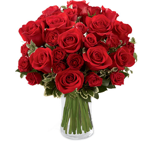 FTD® Red Romance Bouquet #VA16FA • Canada Flowers