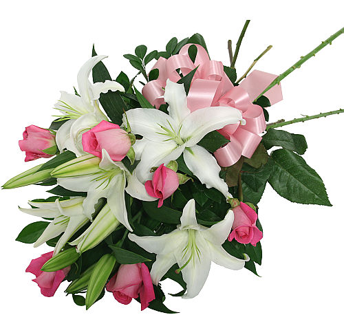 Lily and Rose Bouquet