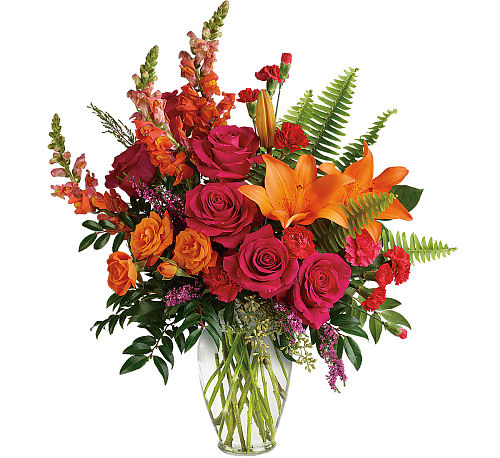 Teleflora's Punch Of Color Bouquet