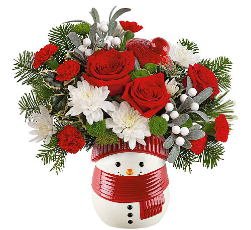 Teleflora's Frosty Wishes Bouquet