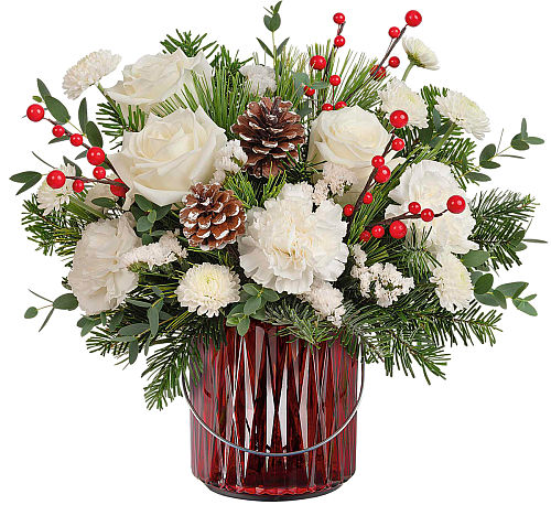 Teleflora's Gleaming Holiday Bouquet