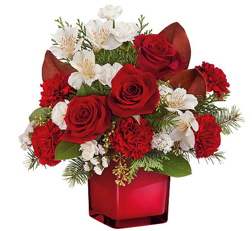 Teleflora's Scarlet Splendor Bouquet