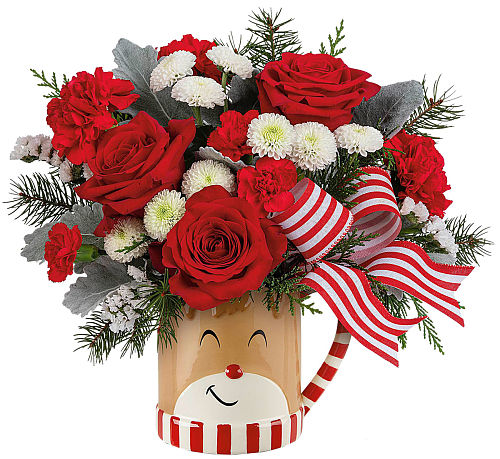 Teleflora's Send A Hug Oh Deer Bouquet