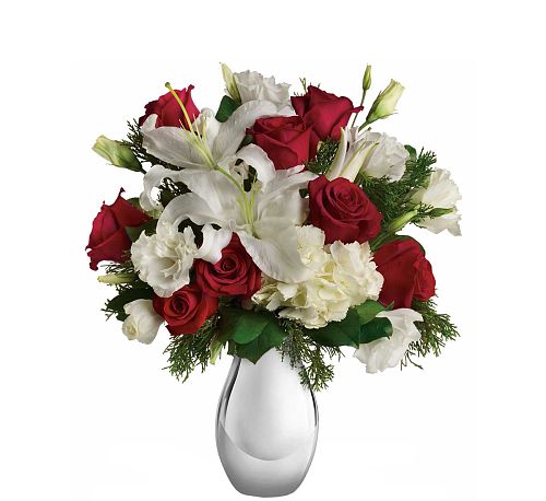 Teleflora's Silver Noel Bouquet