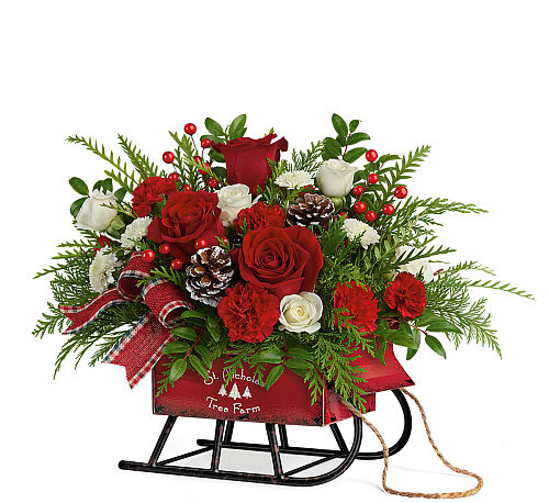 Teleflora's Sleigh Bells Bouquet