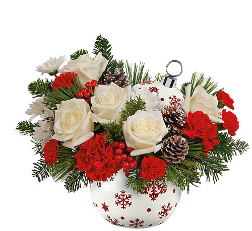 Teleflora's Snowy Sparkle Bouquet