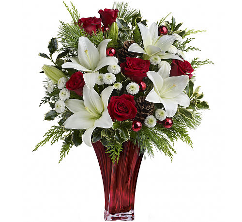 Teleflora's Wondrous Winter Bouquet