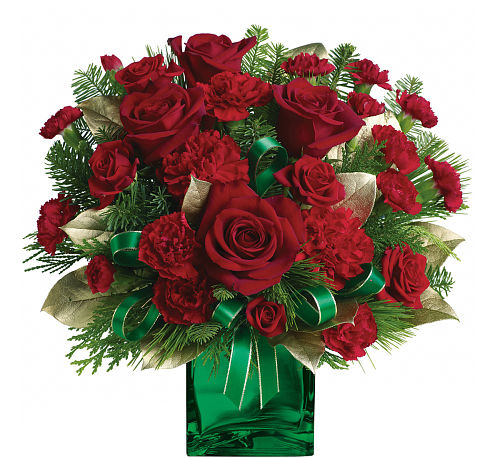 Teleflora's Yuletide Spirit Bouquet