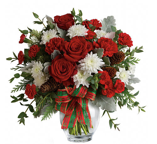 Teleflora's Holiday Shine Bouquet