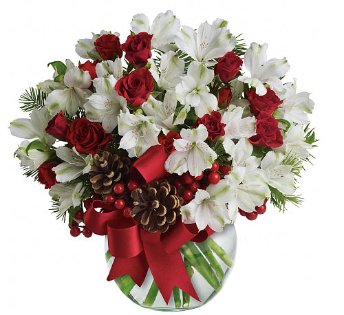 Teleflora's Let It Snow Bouquet