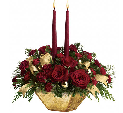 Teleflora's Crimson and Gold #CC9TA • Canada Flowers