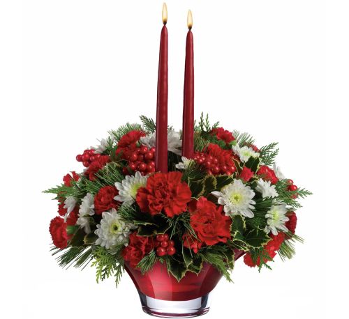 Teleflora Christmas Centerpieces · (13X220A) #CC6TA · Canada Flowers.ca