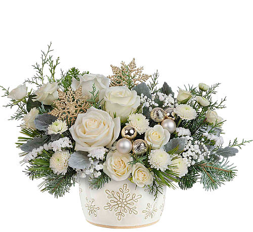 Teleflora's Starry Snowflakes Bouquet