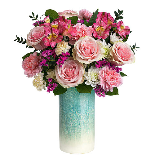 Teleflora's Sweet Aqua Bouquet