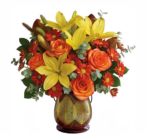 Teleflora's Citrus Harvest Bouquet