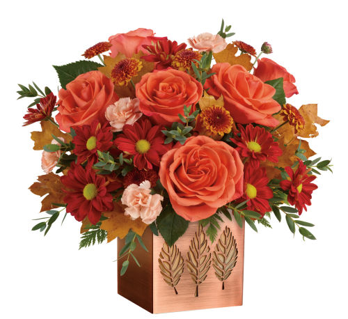 Teleflora's Copper Petals Bouquet