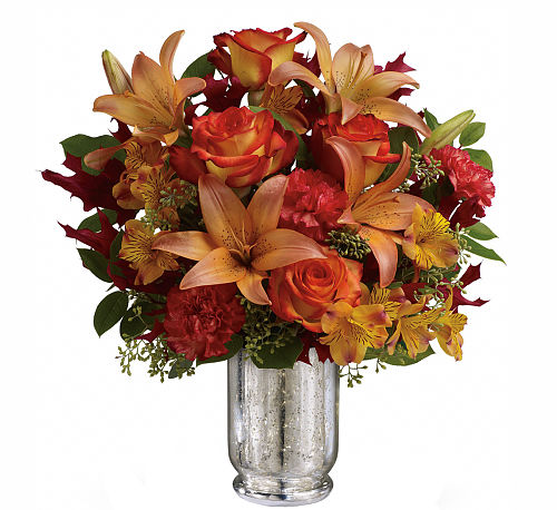 Teleflora's Fall Blush Bouquet