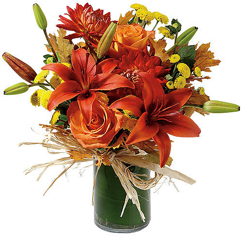 Teleflora's Orange Zest Arrangement