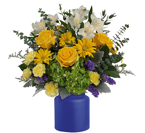 Teleflora's Sunrise At Sea Bouquet