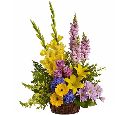 Teleflora's Secret Garden Basket #PL8TA • Canada Flowers