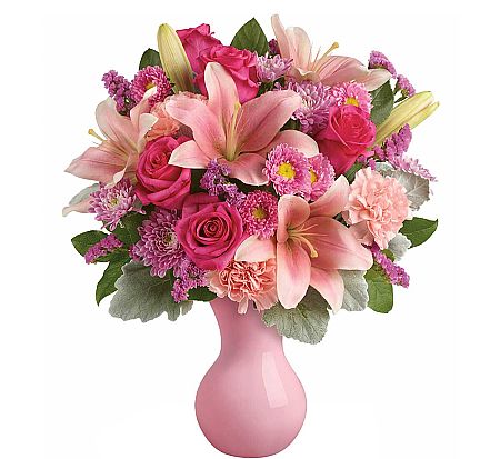 Teleflora's Lush Blush Bouquet