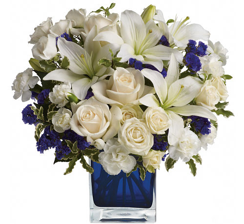 Teleflora's Sapphire Skies Bouquet