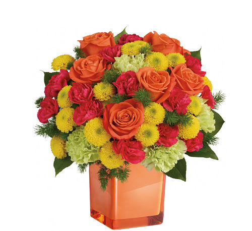 Teleflora's Citrus Smiles Bouquet