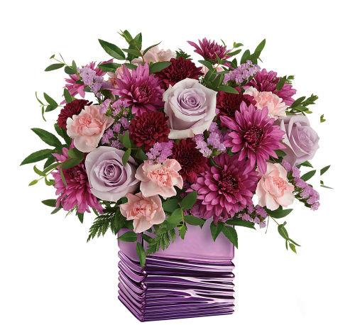 Teleflora's Liquid Lavender Bouquet