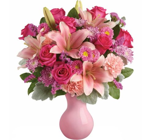 Teleflora's Lush Blush Bouquet #MD7TA • Canada Flowers