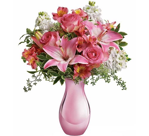 Teleflora's Pink Reflections Bouquet