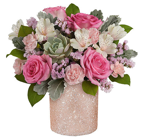 Teleflora's Shimmering Oasis Bouquet