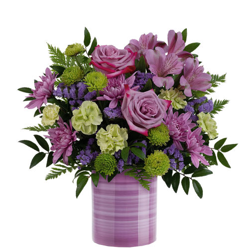 Teleflora's Whimsical Swirls Bouquet MD128TA · Teleflora Mother's Day