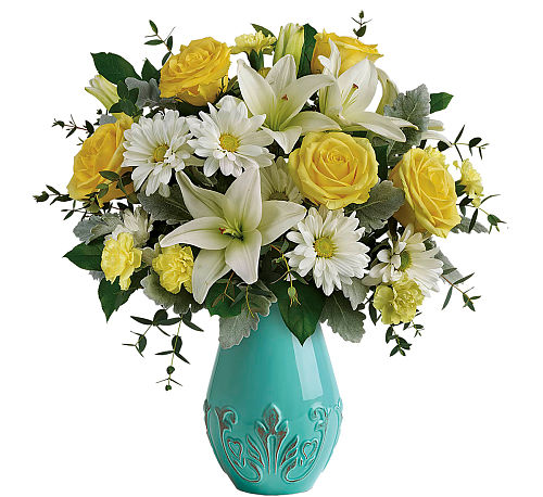 Teleflora's Aqua Dream Bouquet