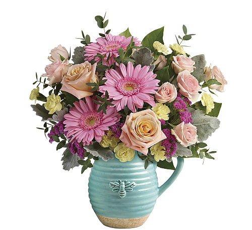 Teleflora's Bee Delighted Bouquet