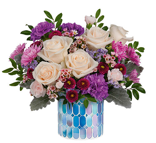 Teleflora's Blue Beauty Bouquet