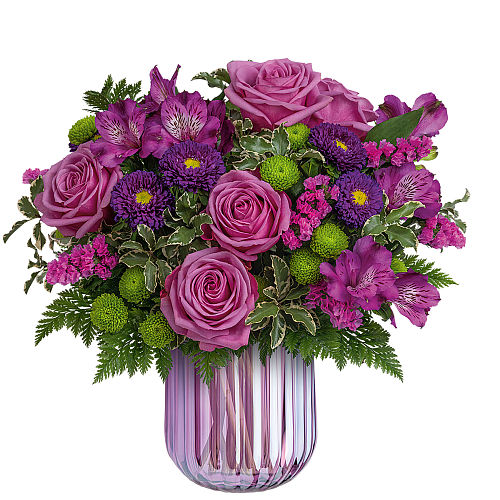 Teleflora's Luxurious Purple Bouquet