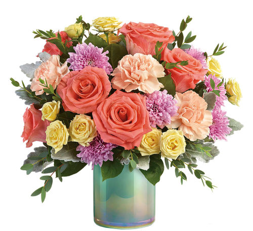 Teleflora's Pastel Shimmer Bouquet